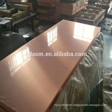 copper plate metal sheet thickness 4mm 15mm 20mm copper sheet